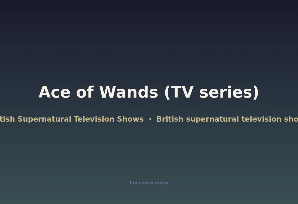 Ace of Wands (TV series)