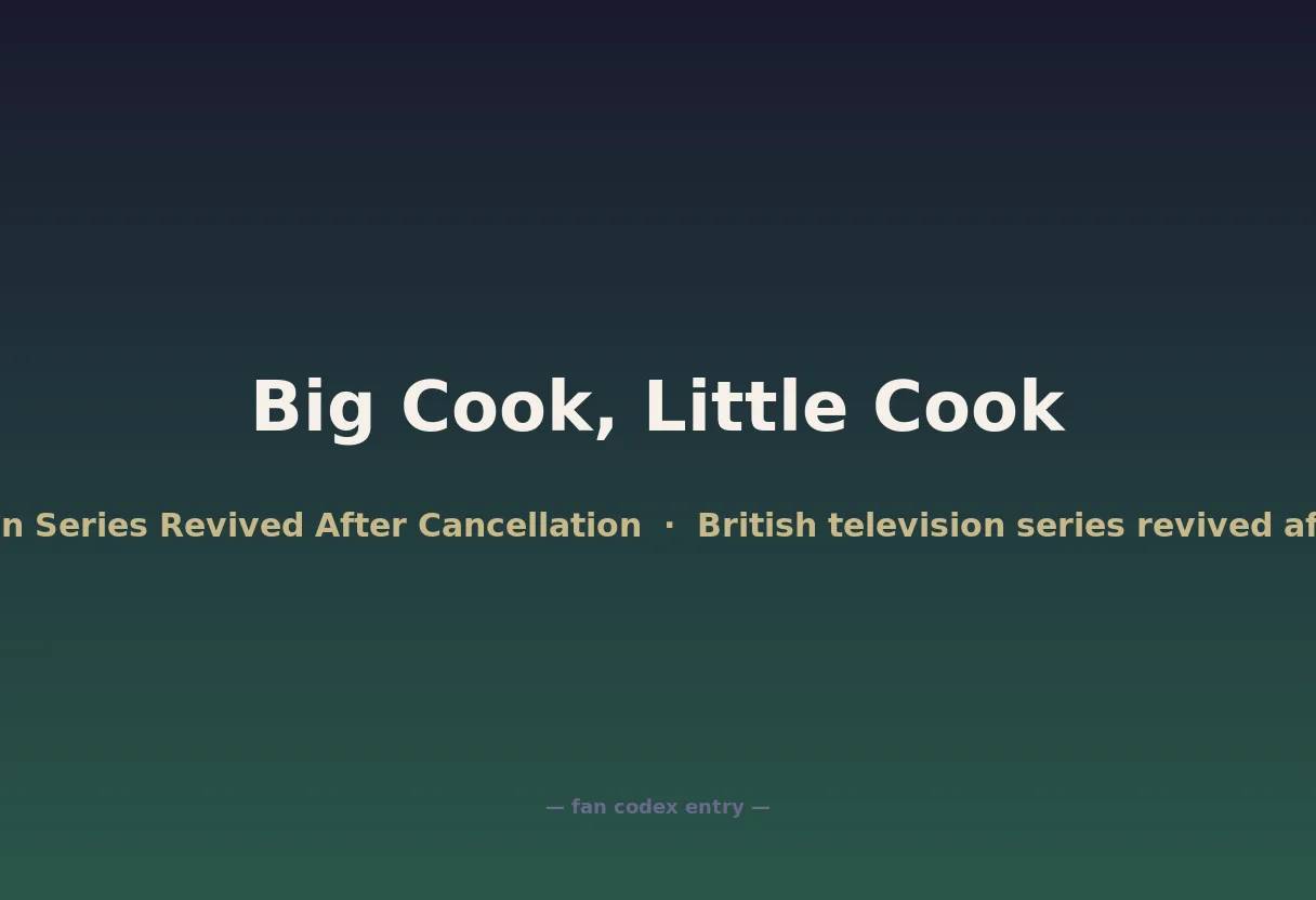 Big Cook, Little Cook