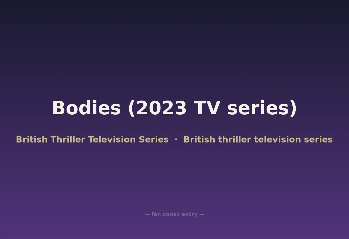 Bodies (2023 TV series)