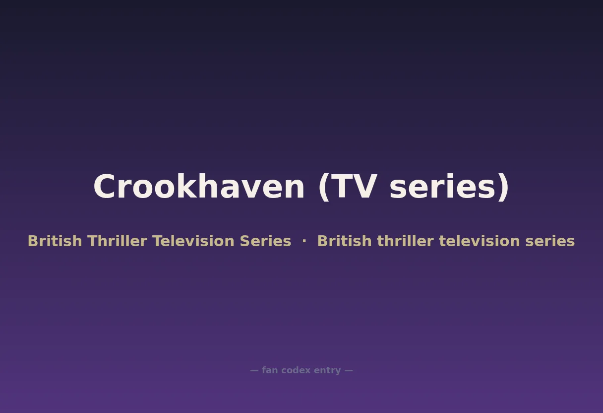Crookhaven (TV series)