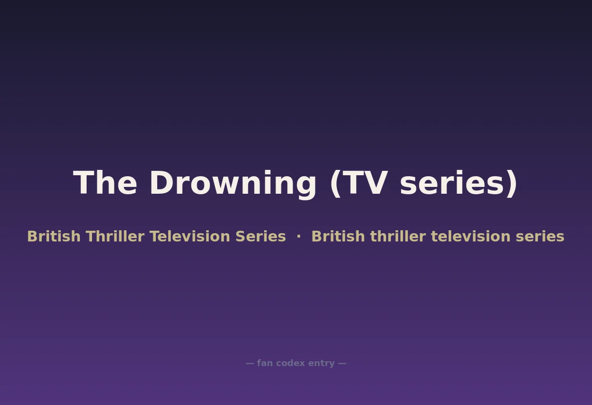 The Drowning (TV series)