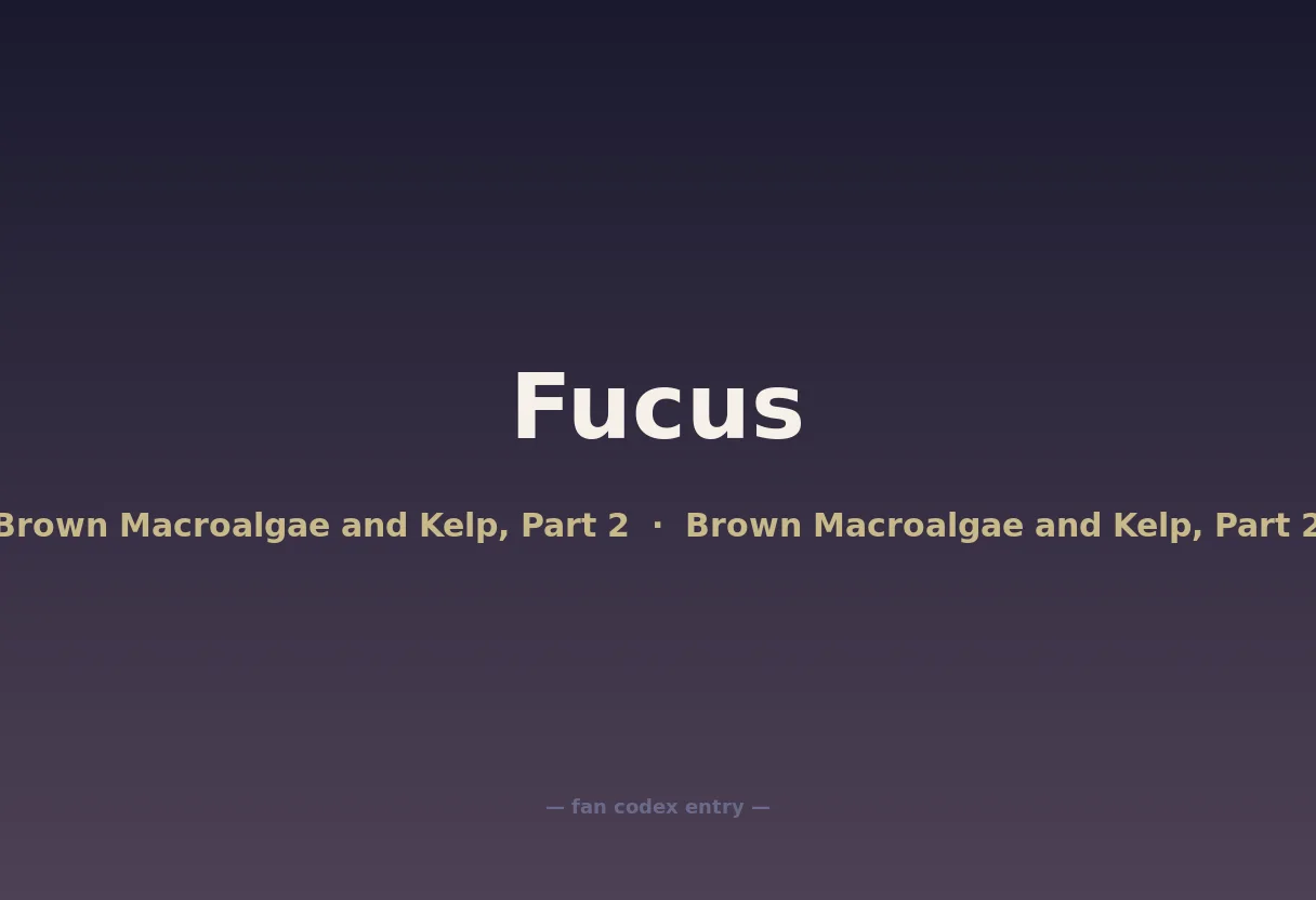 Fucus