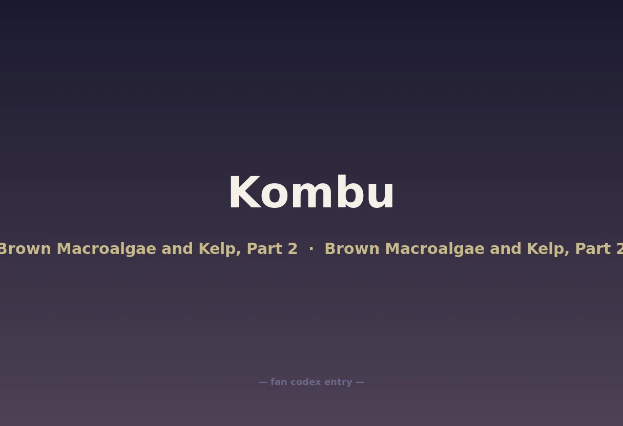 Kombu