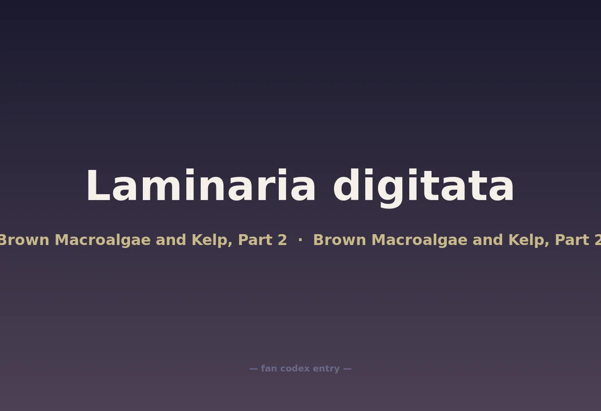 Laminaria digitata