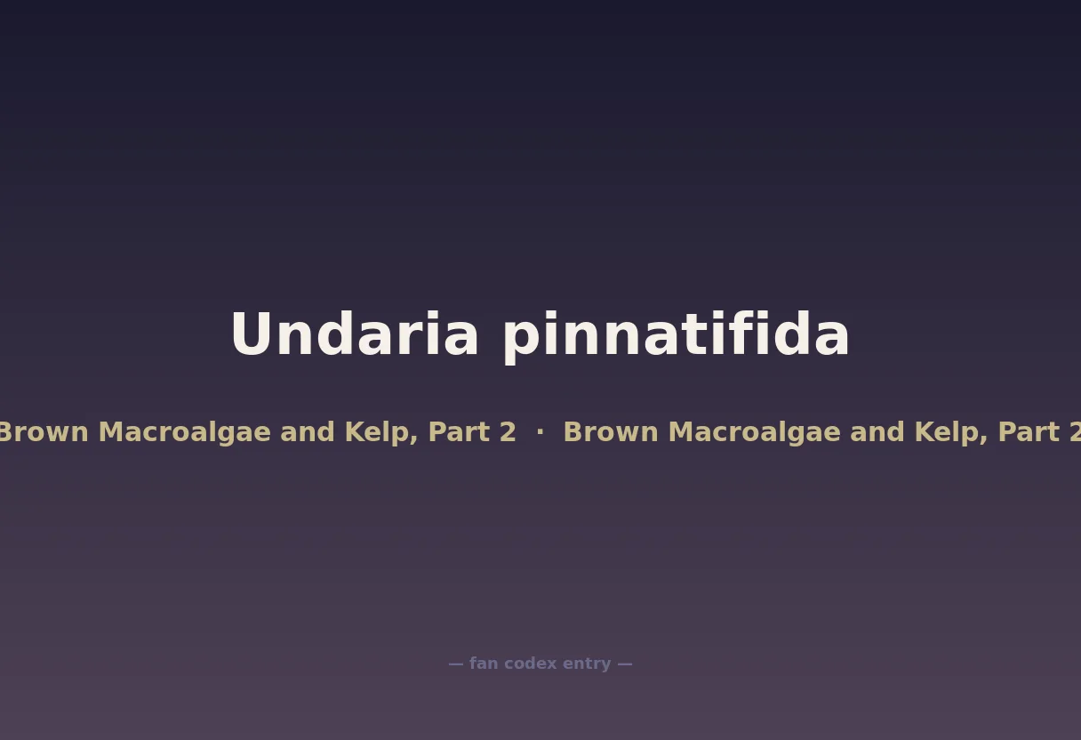 Undaria pinnatifida