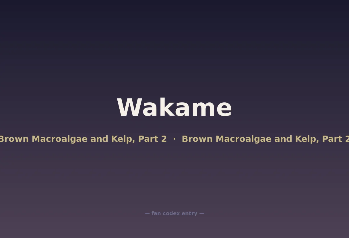 Wakame