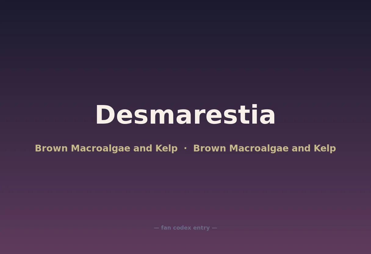 Desmarestia