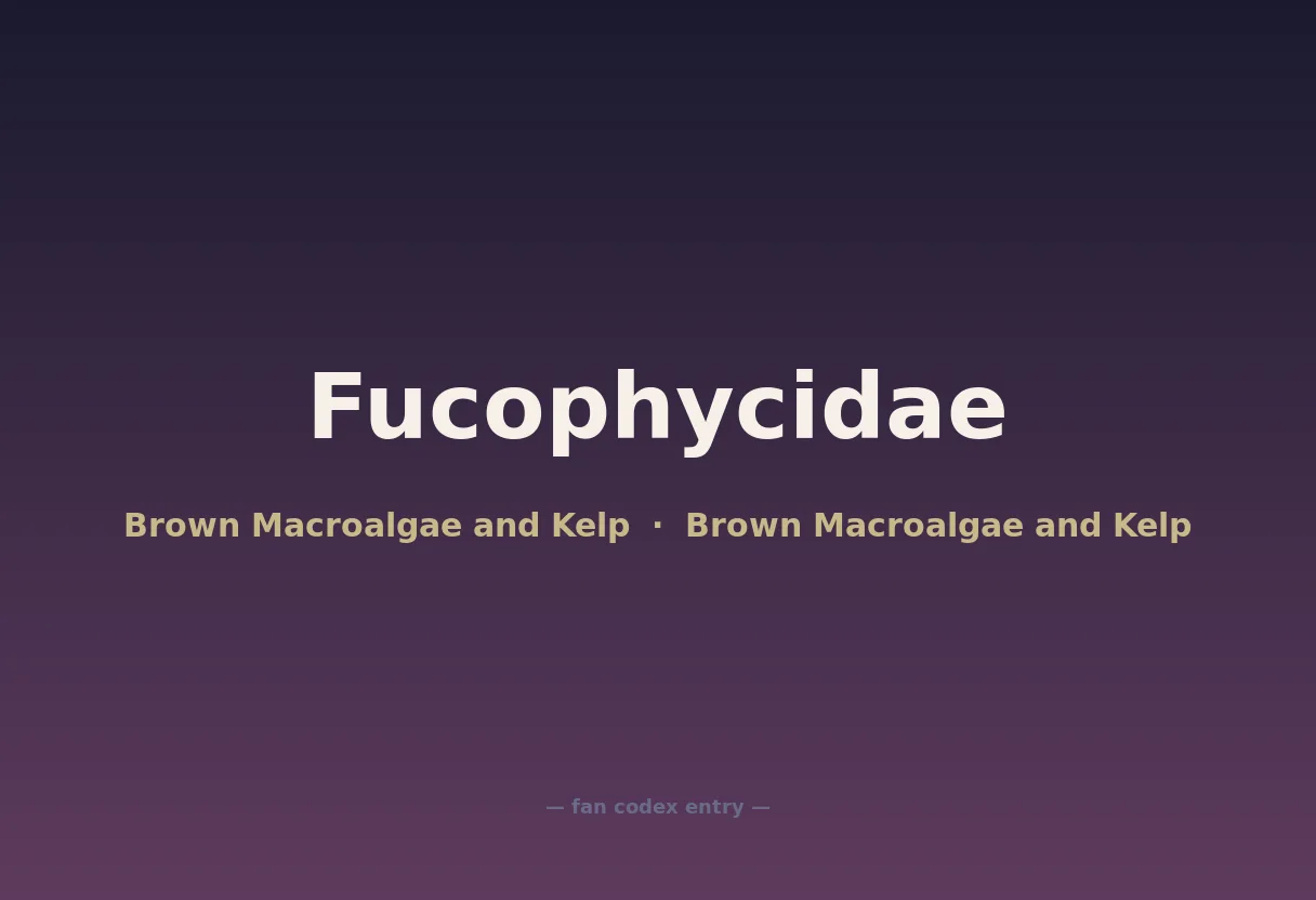 Fucophycidae