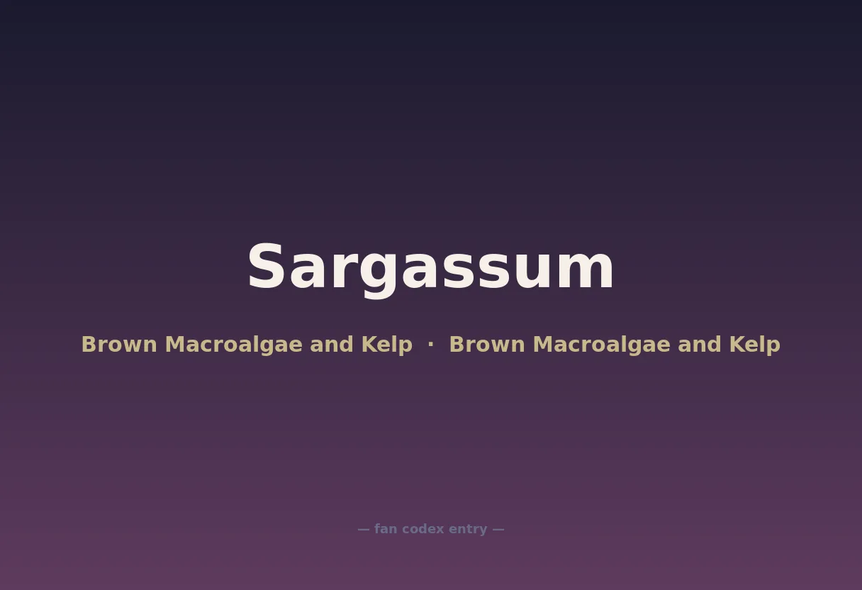 Sargassum