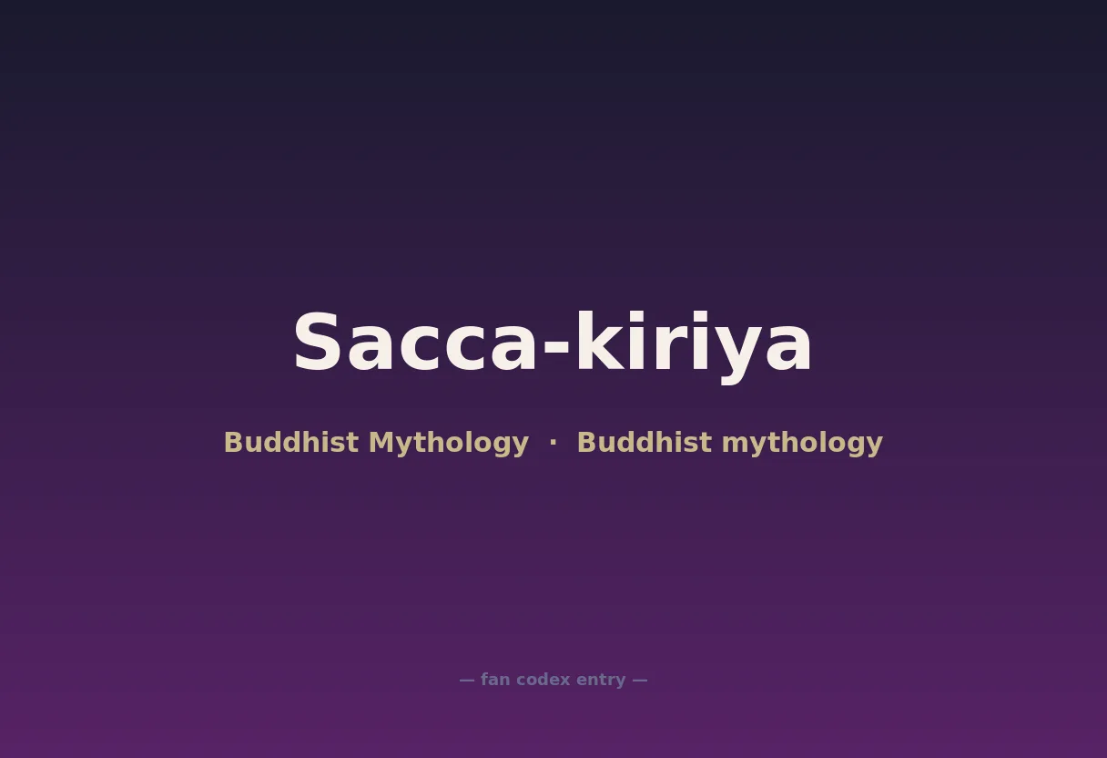 Sacca-kiriya