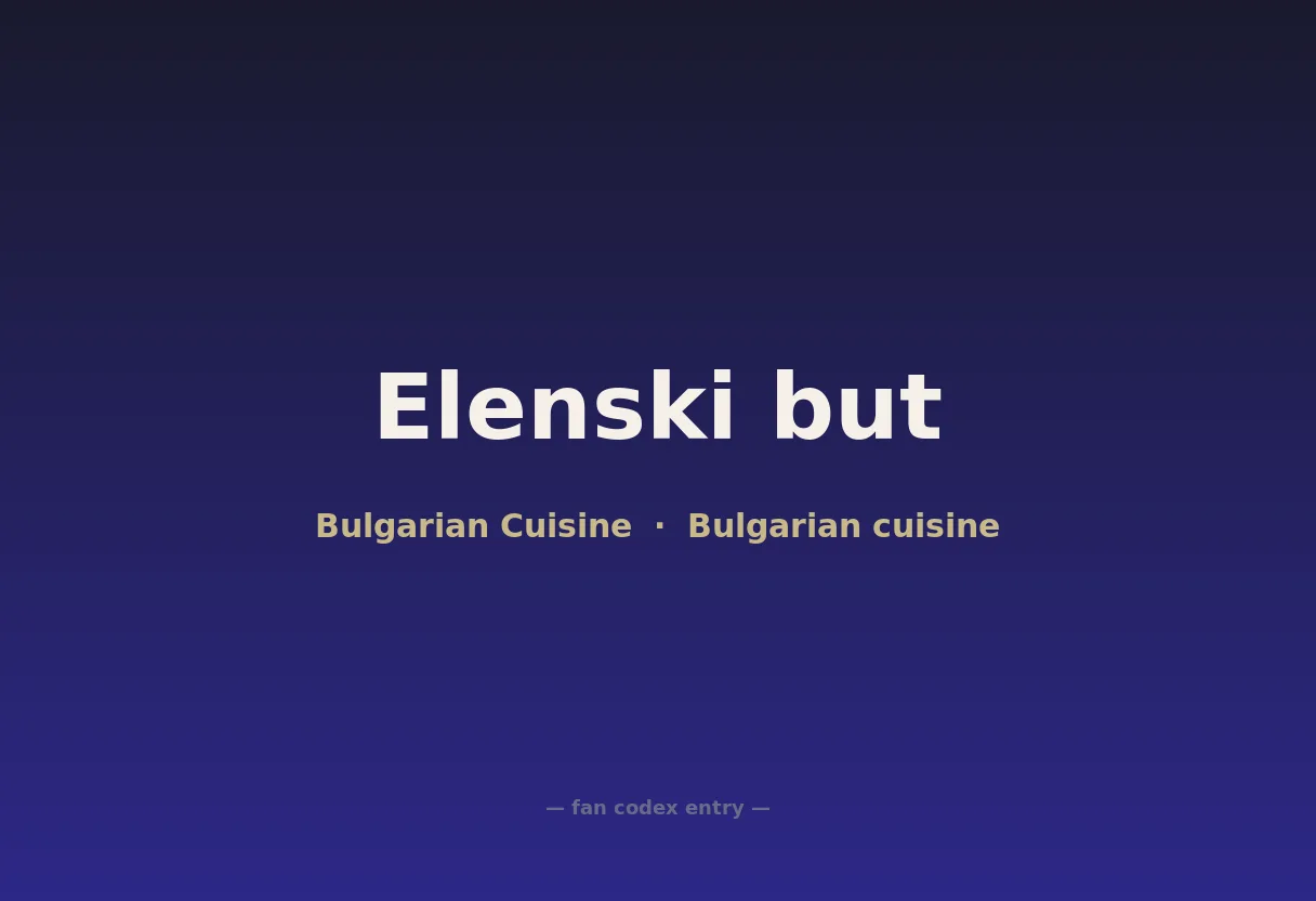 Elenski but