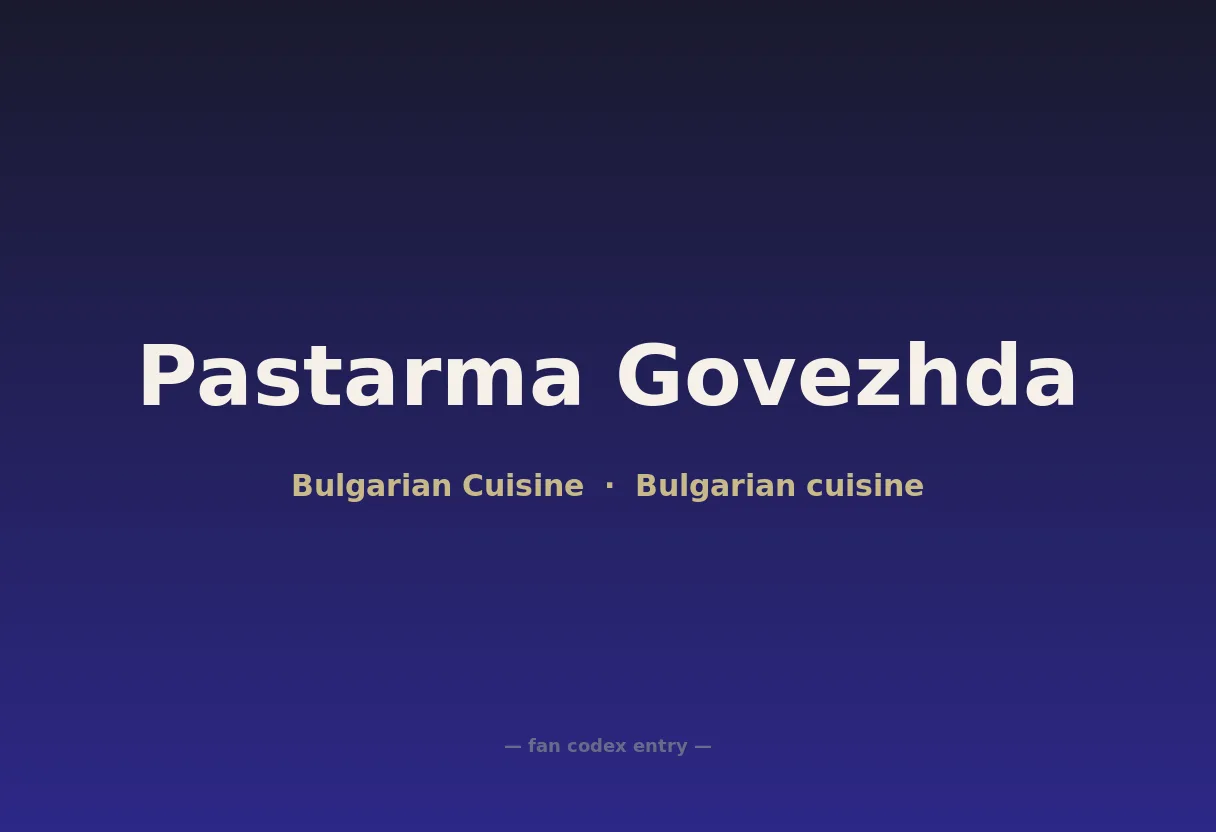 Pastarma Govezhda