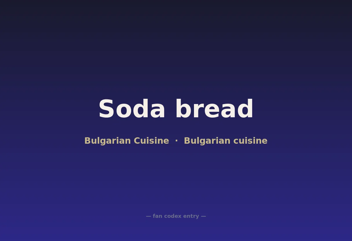 Soda bread