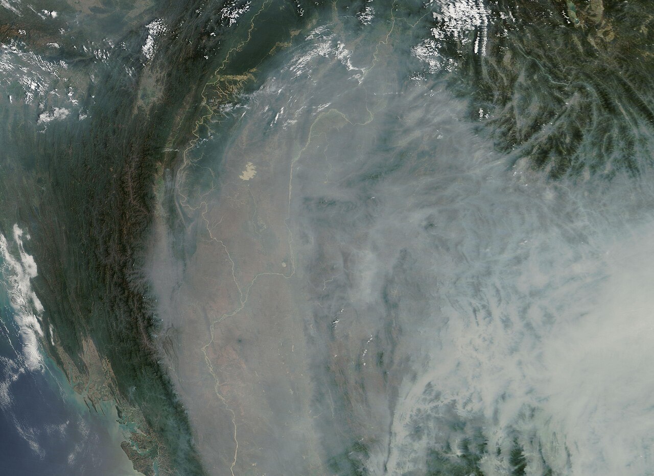 Aerosol burn