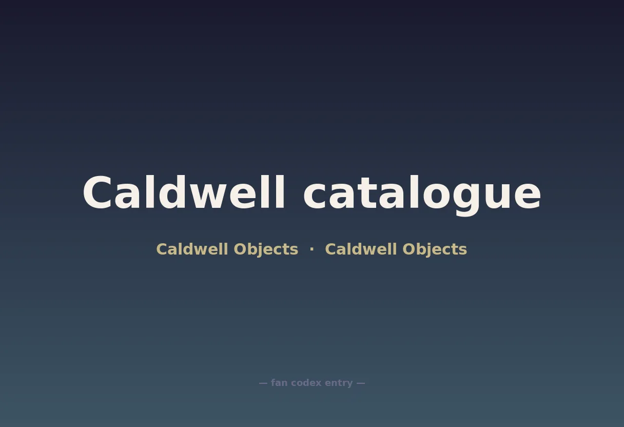 Caldwell catalogue