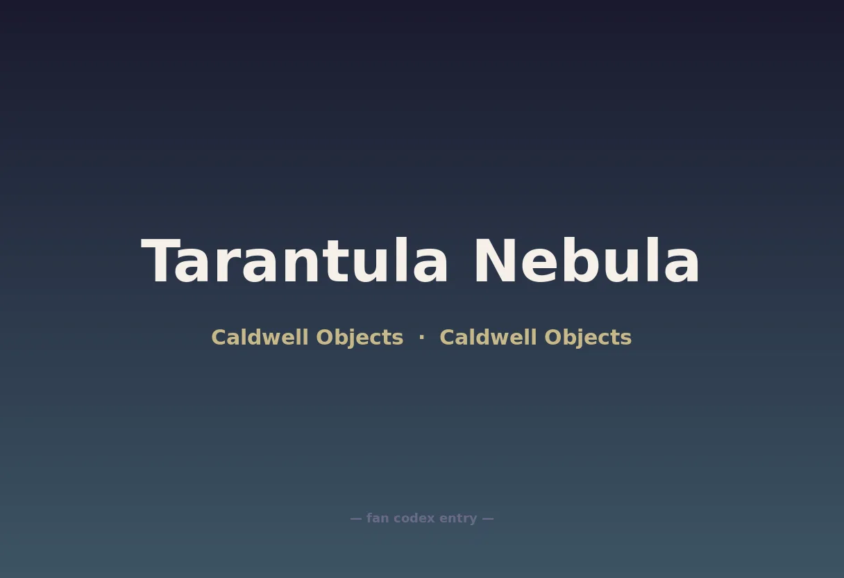 Tarantula Nebula