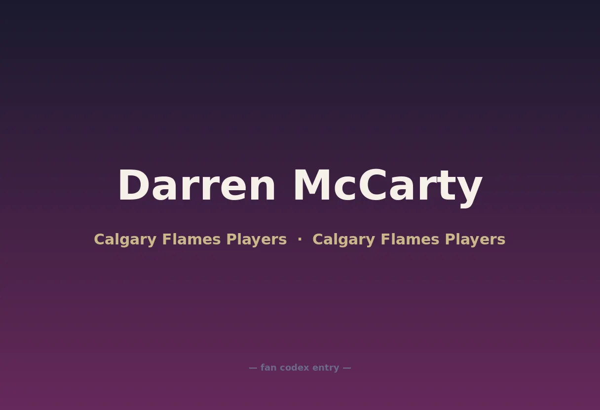 Darren McCarty