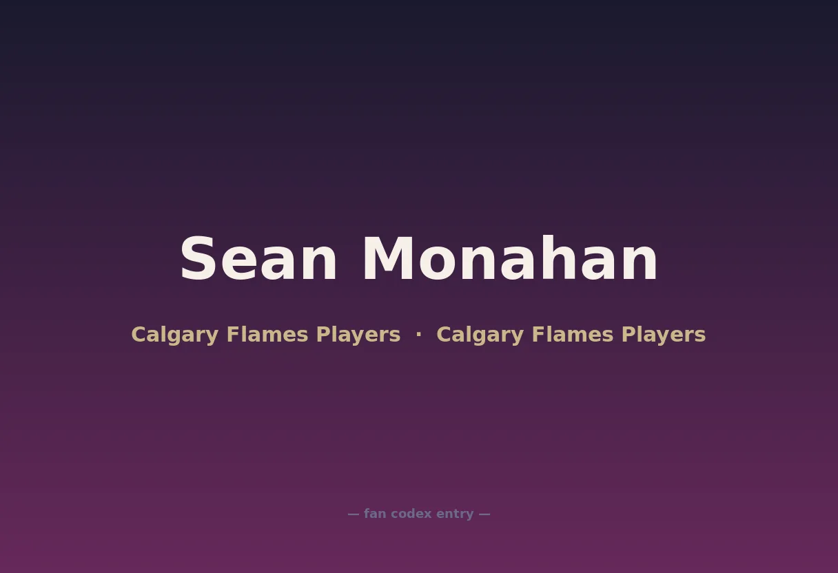Sean Monahan