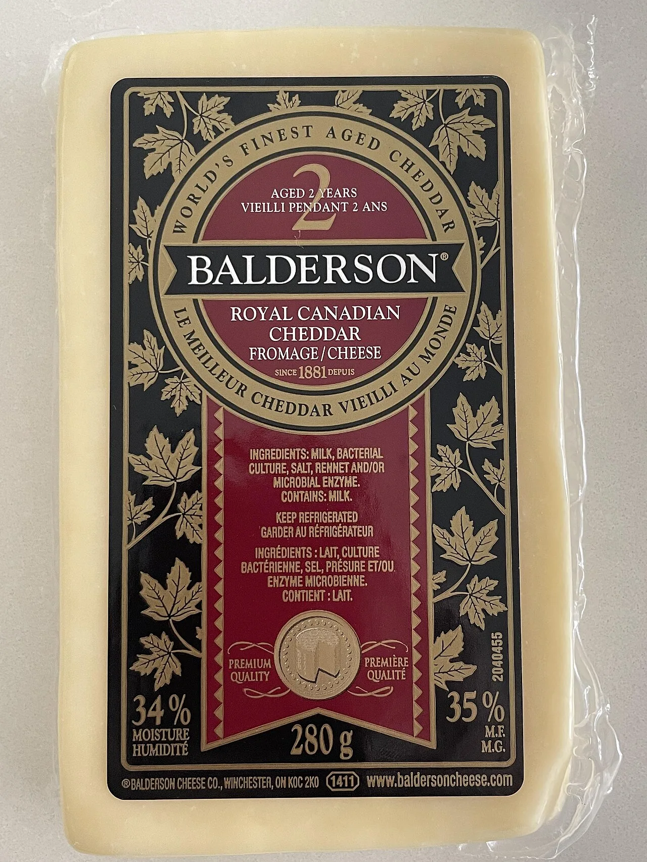 Canadian cheese