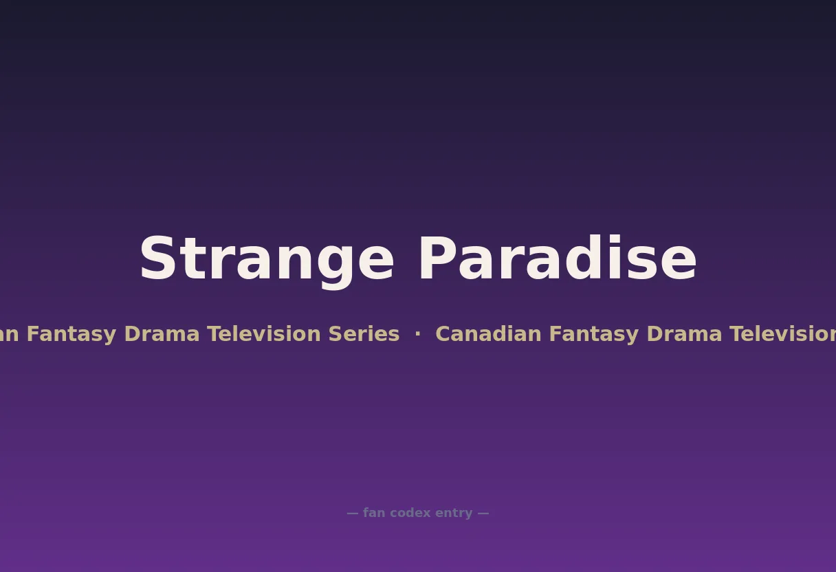 Strange Paradise
