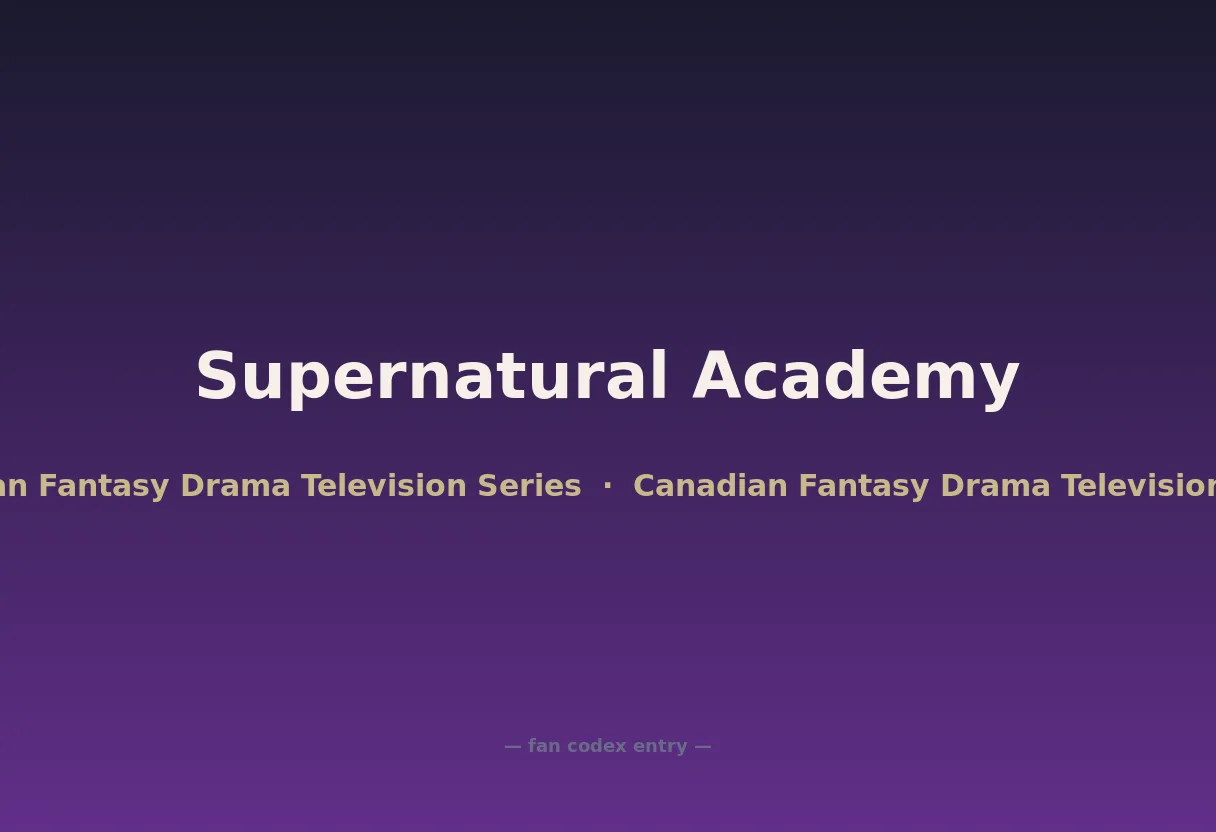 Supernatural Academy