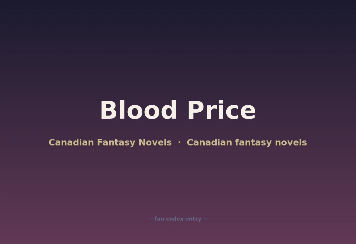 Blood Price