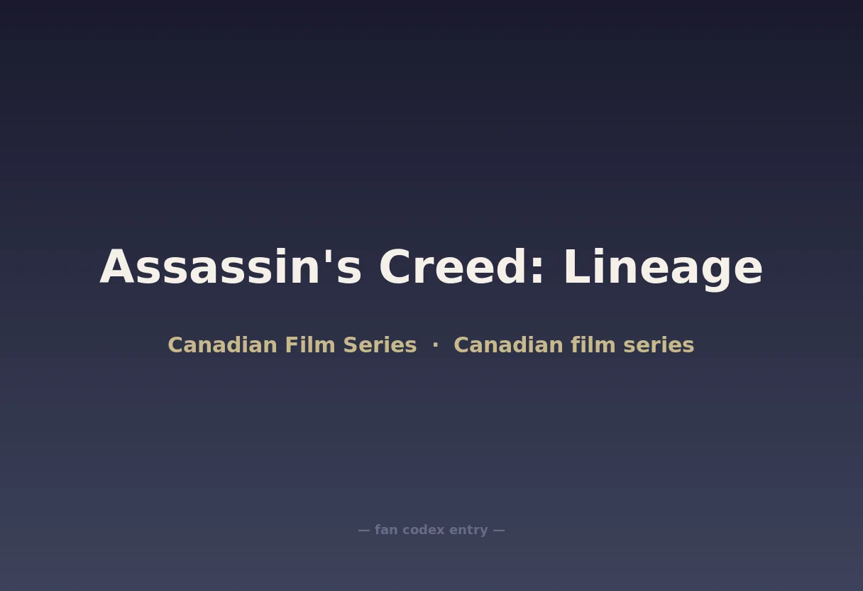 Assassin's Creed: Lineage