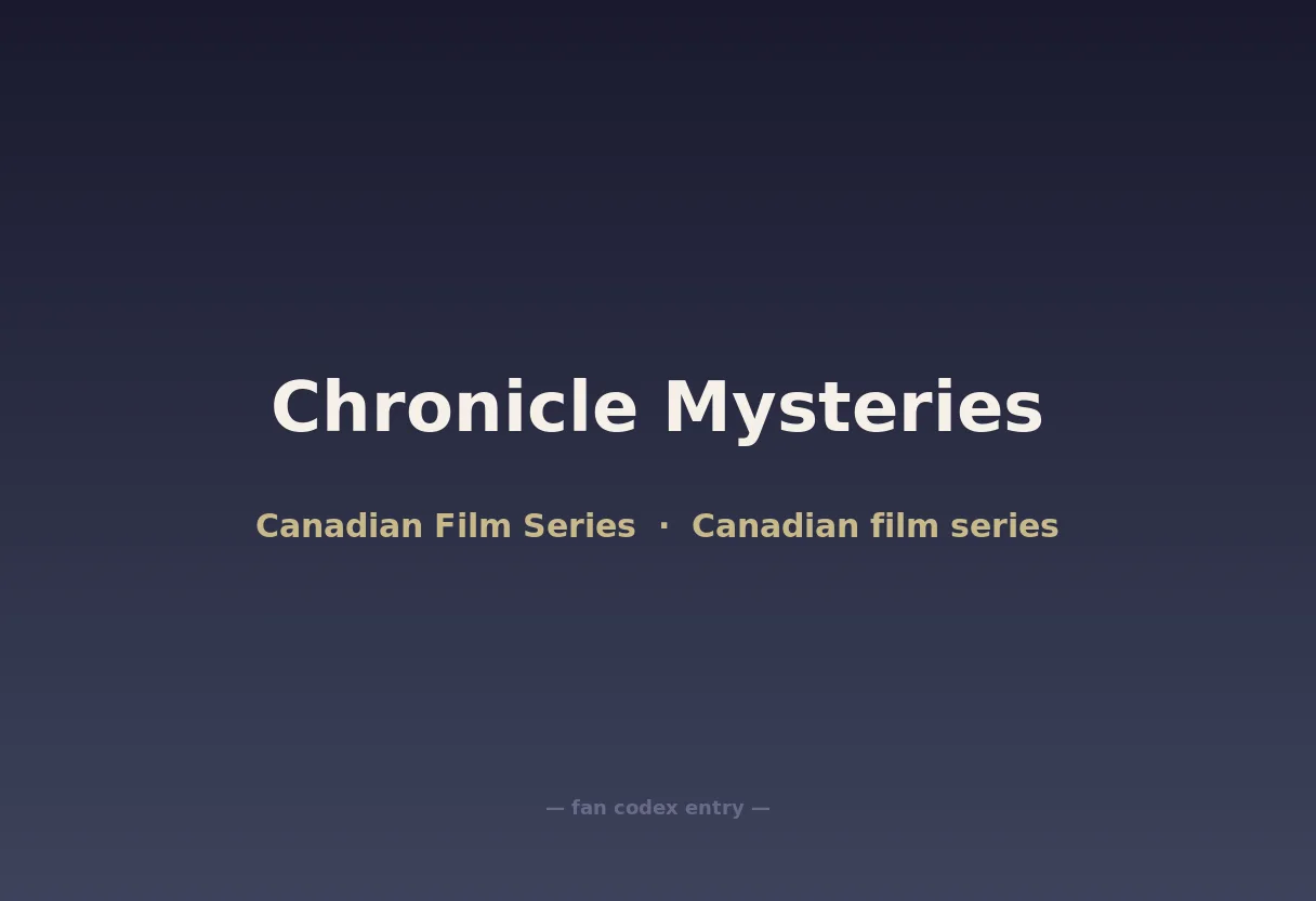 Chronicle Mysteries