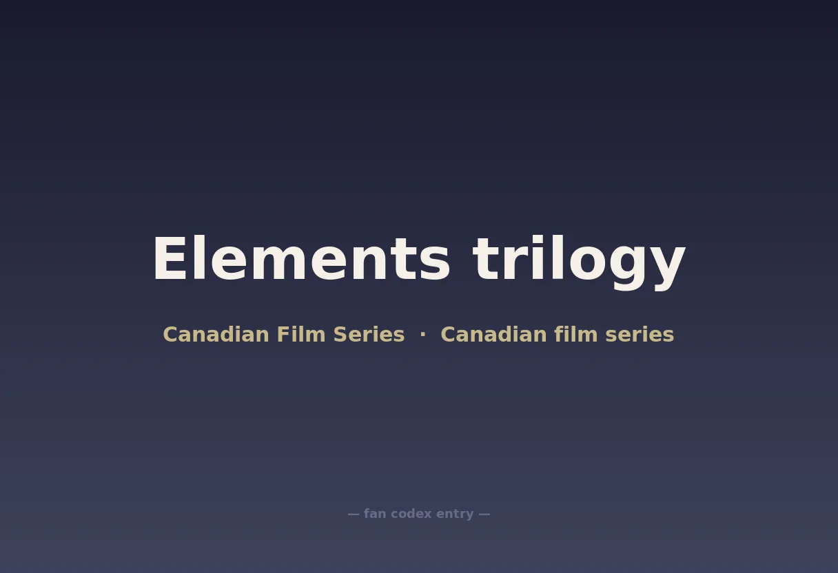 Elements trilogy