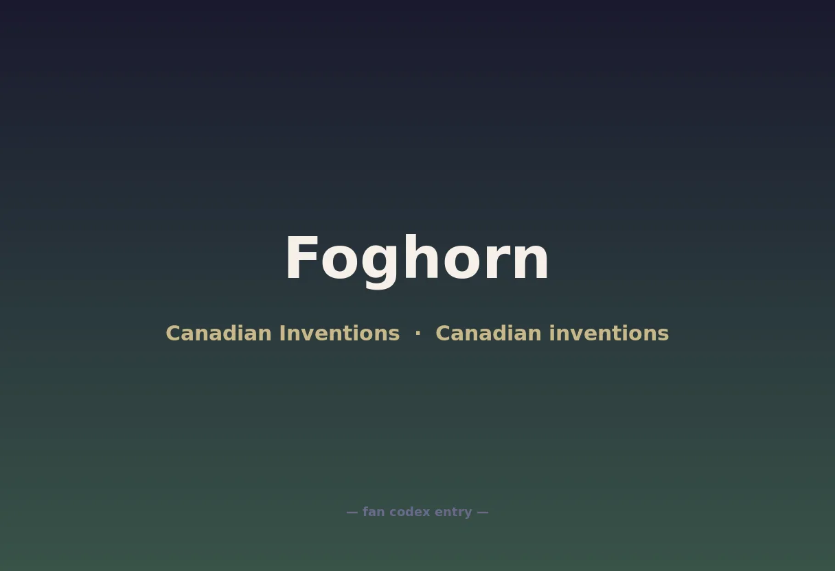 Foghorn