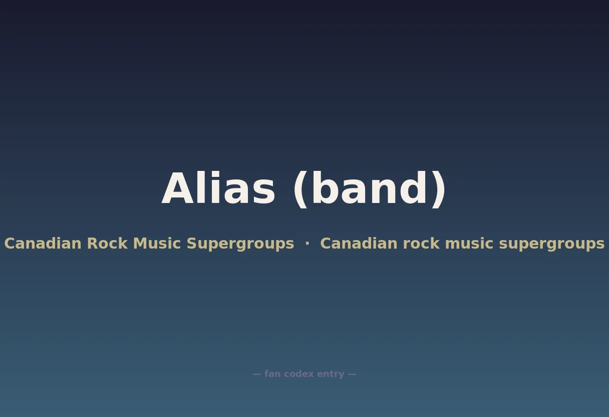 Alias (band)