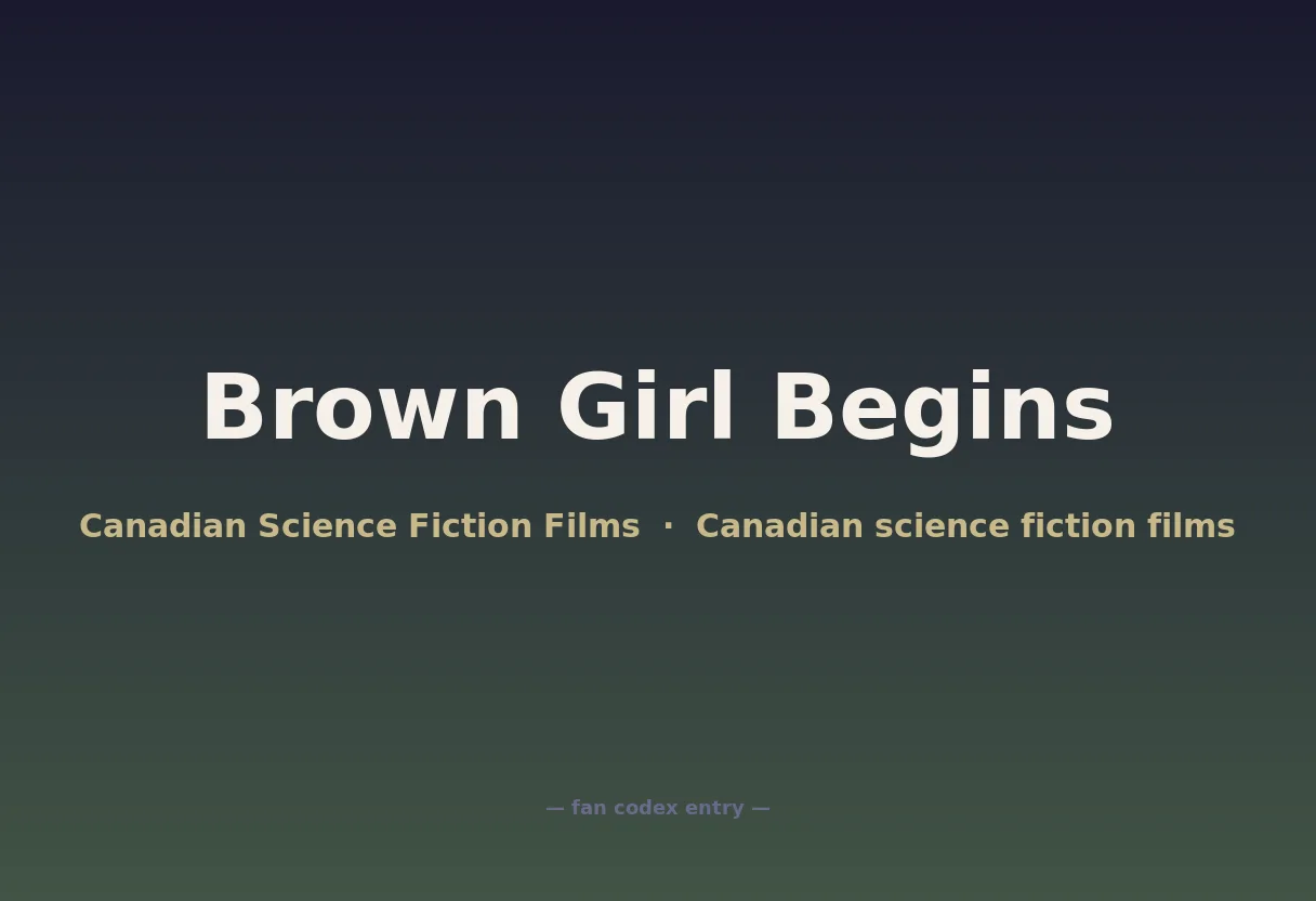 Brown Girl Begins
