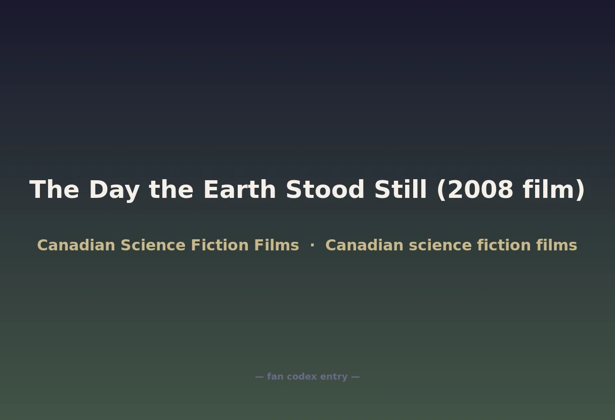 The Day the Earth Stood Still (2008 film)