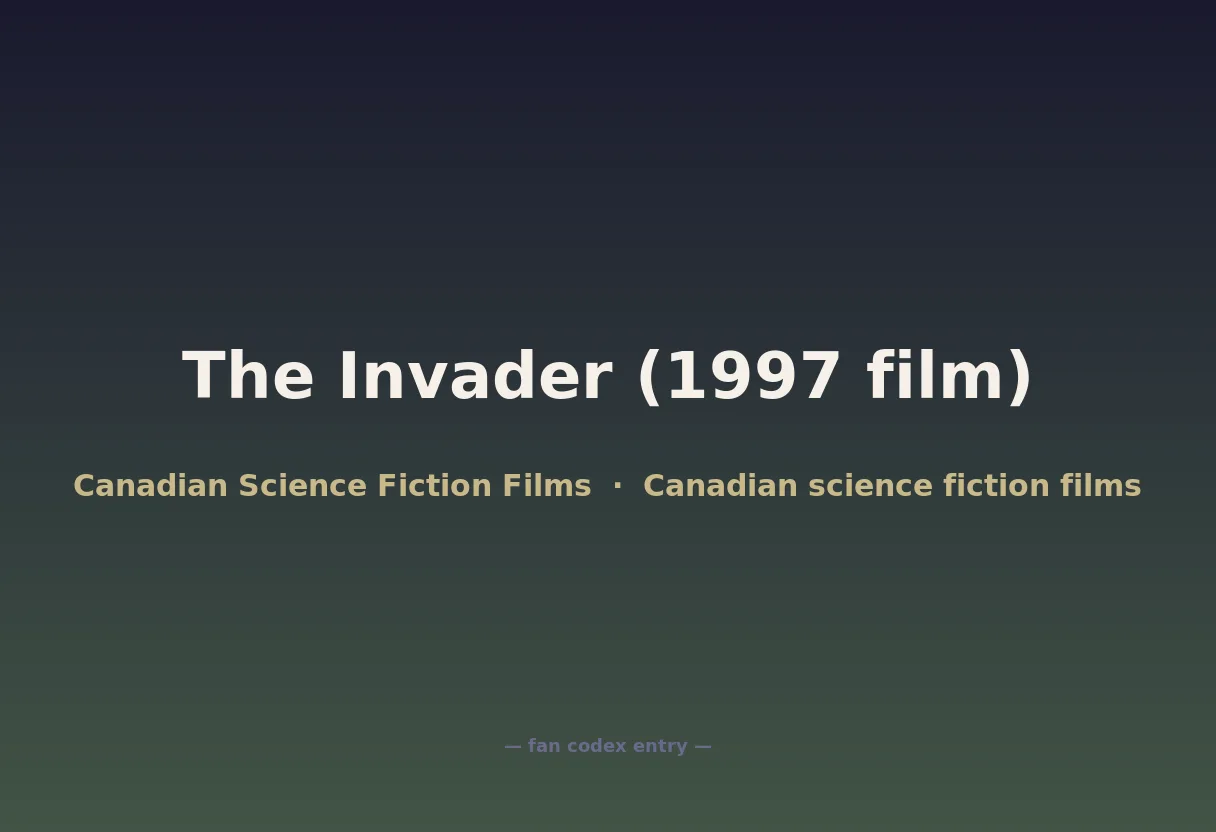 The Invader (1997 film)