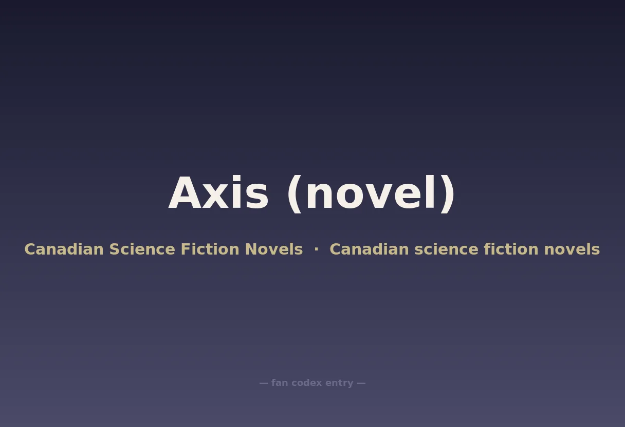 Axis (novel)