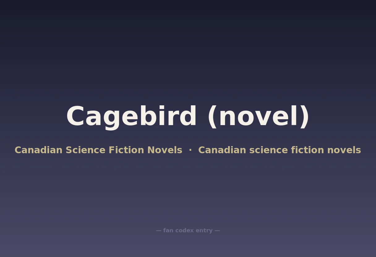 Cagebird (novel)