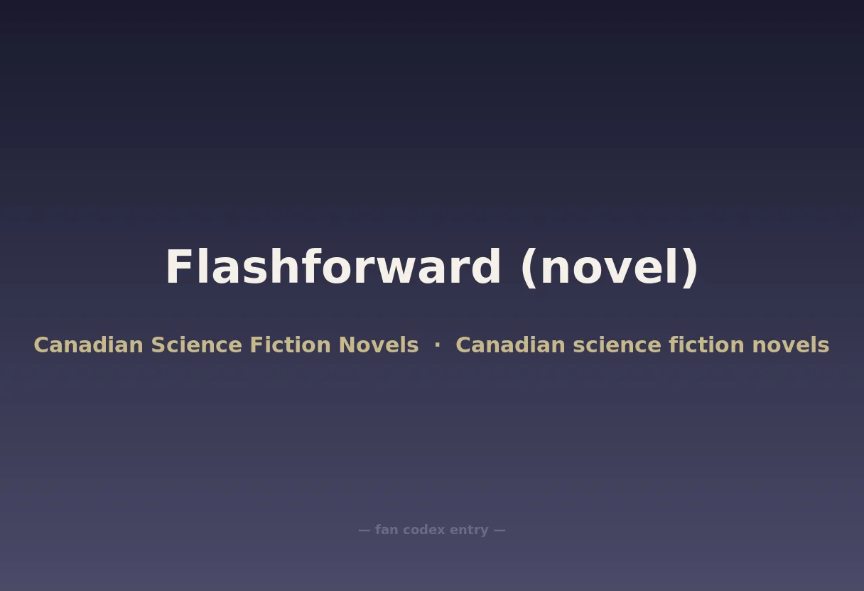 Flashforward (novel)