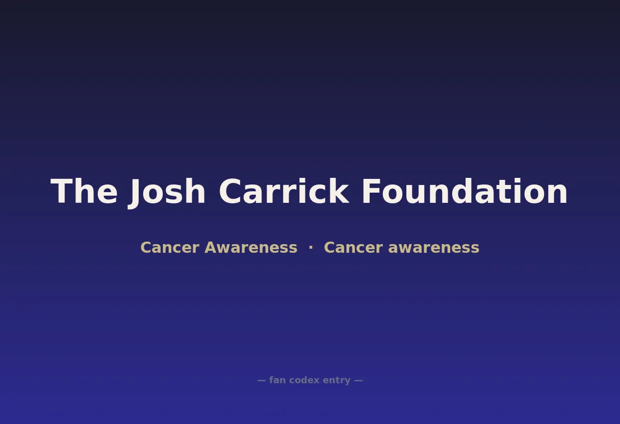The Josh Carrick Foundation