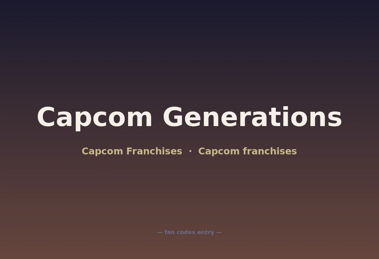 Capcom Generations
