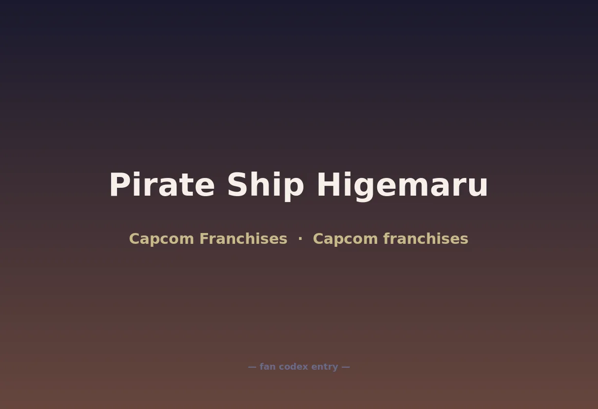 Pirate Ship Higemaru
