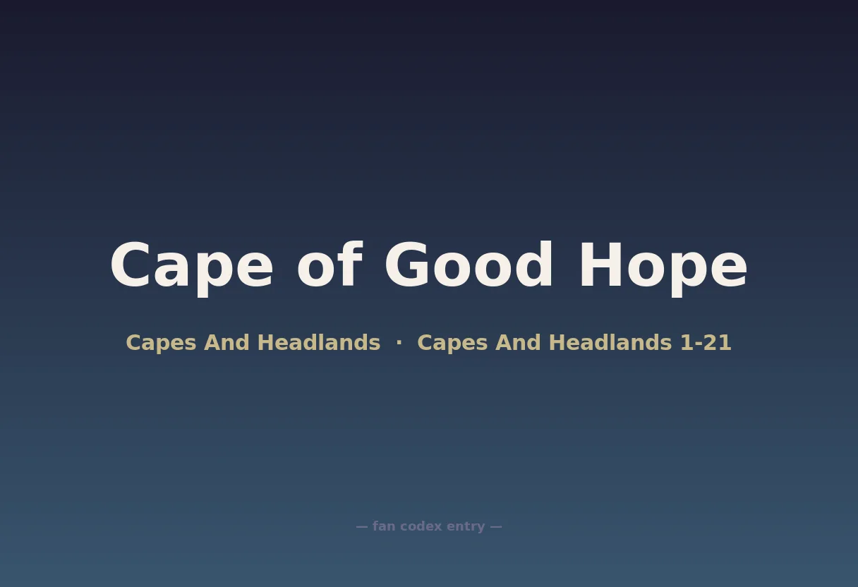 Cape of Good Hope