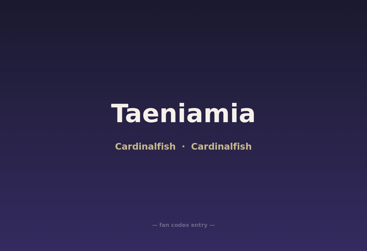 Taeniamia