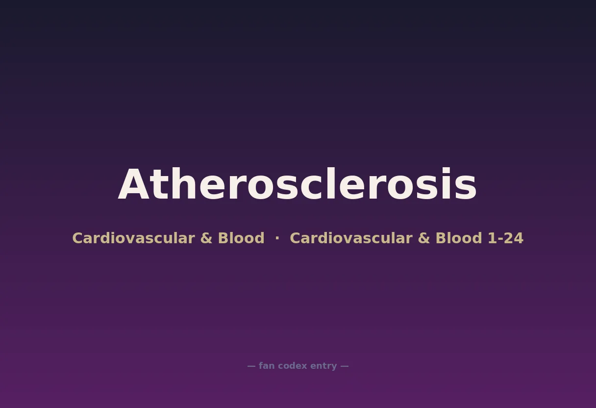 Atherosclerosis