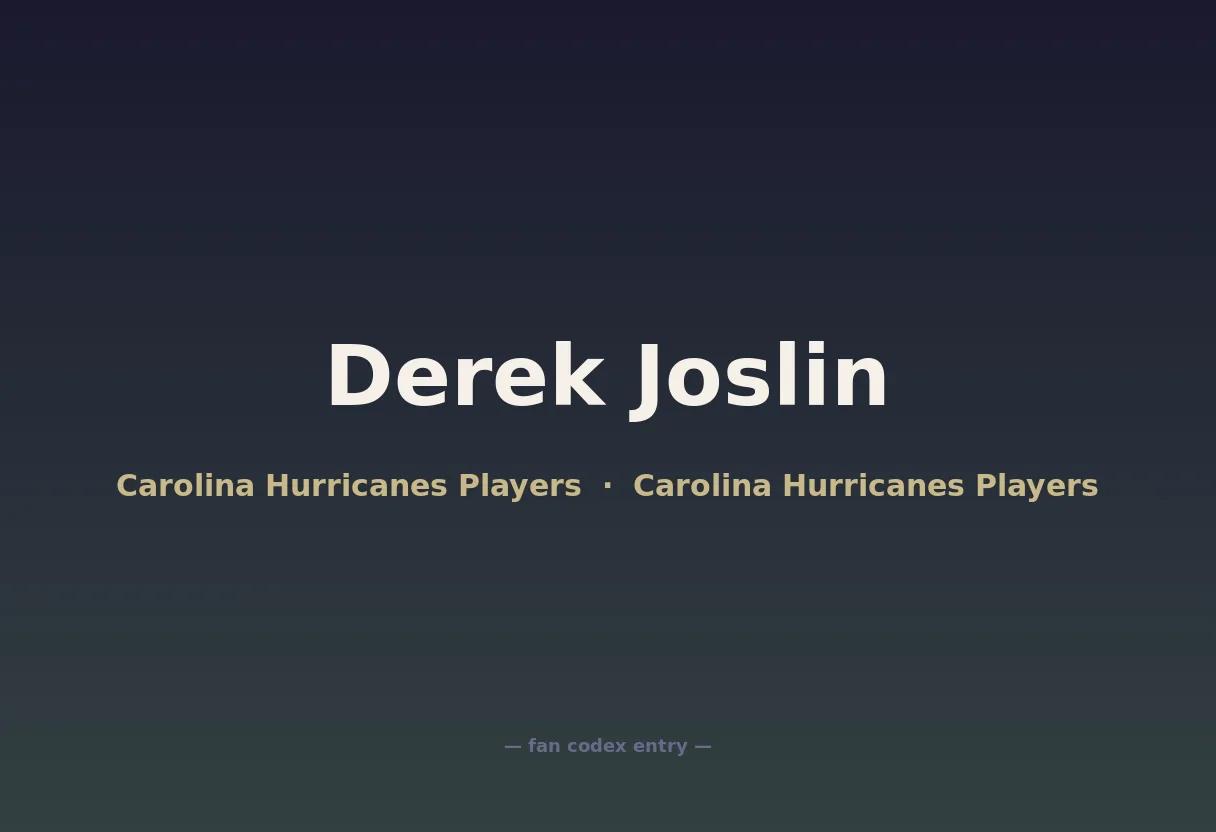 Derek Joslin