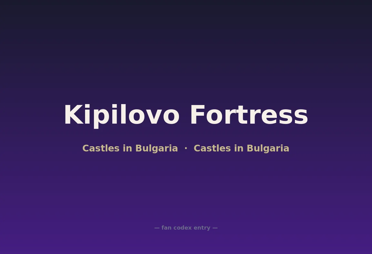 Kipilovo Fortress