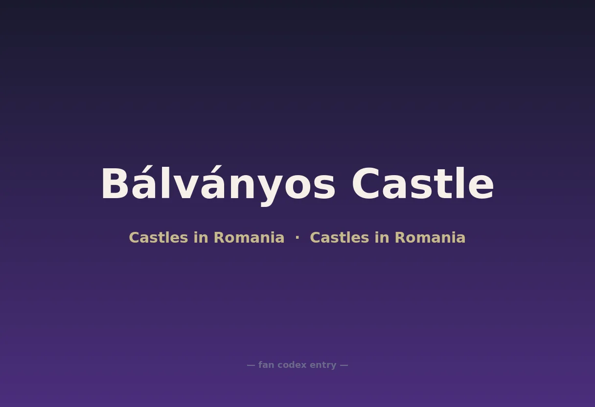 Bálványos Castle