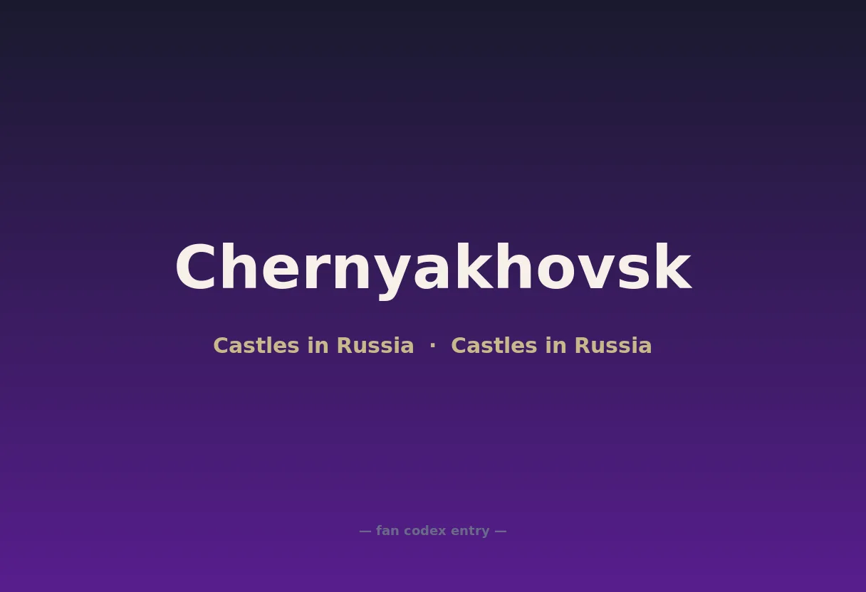 Chernyakhovsk