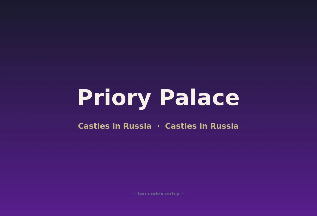 Priory Palace
