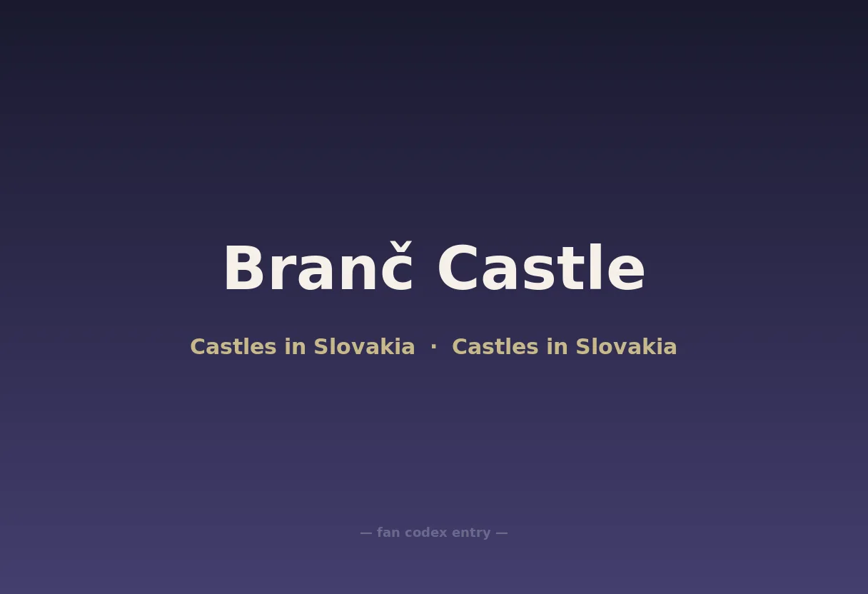 Branč Castle