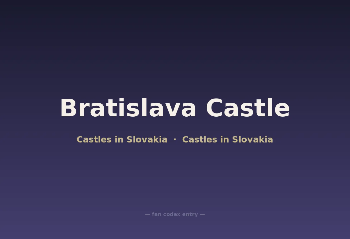 Bratislava Castle